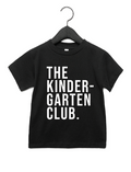 The Kindergarten Club kids t-shirt in white and black