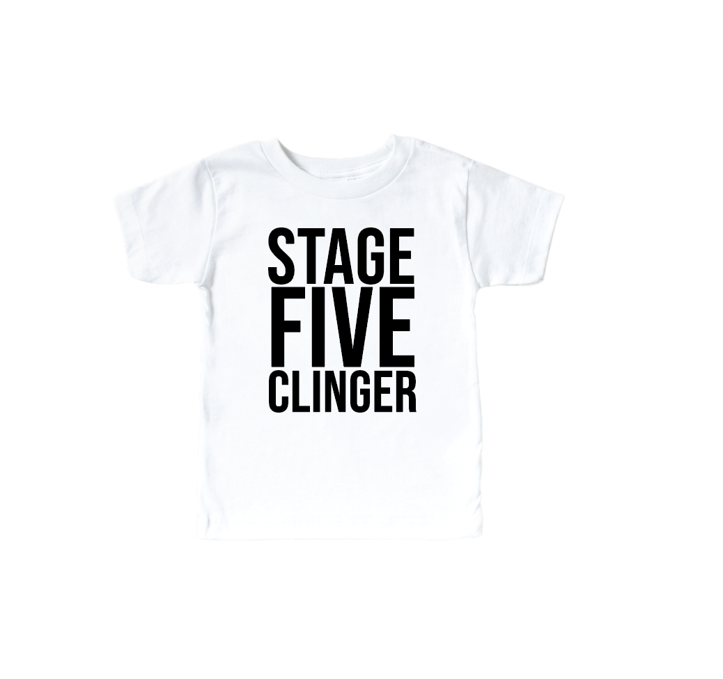Stage FIVE Clinger Kids Tee - Casual Cotton Crew Neck Shirt