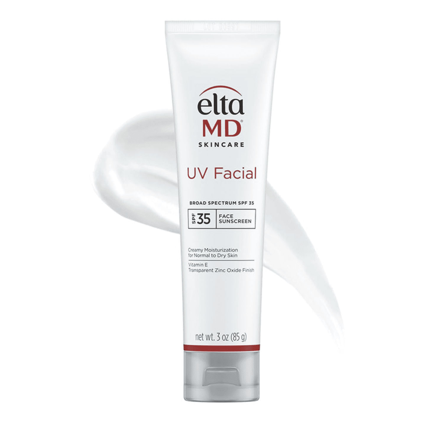 EltaMD UV Facial Broad-Spectrum SPF 35 white and red bottle