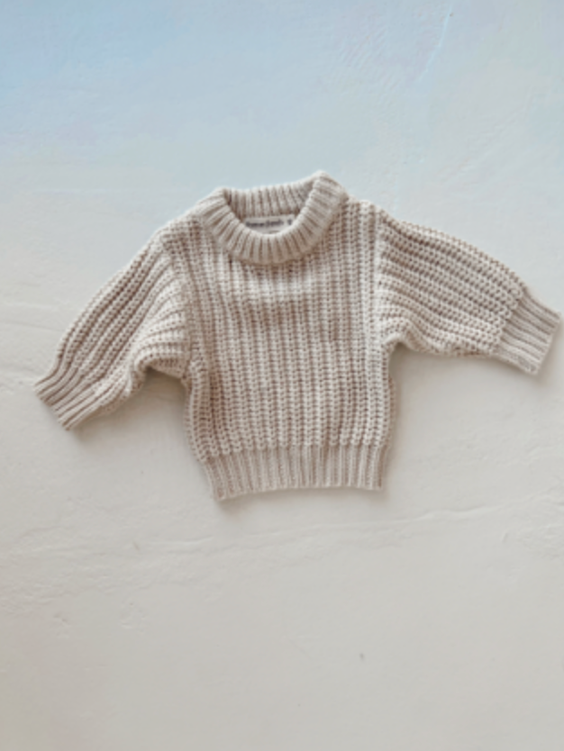Knit Sweater | Cream