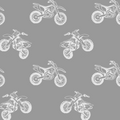 Damon Geometric Wallpaper in Grey and White