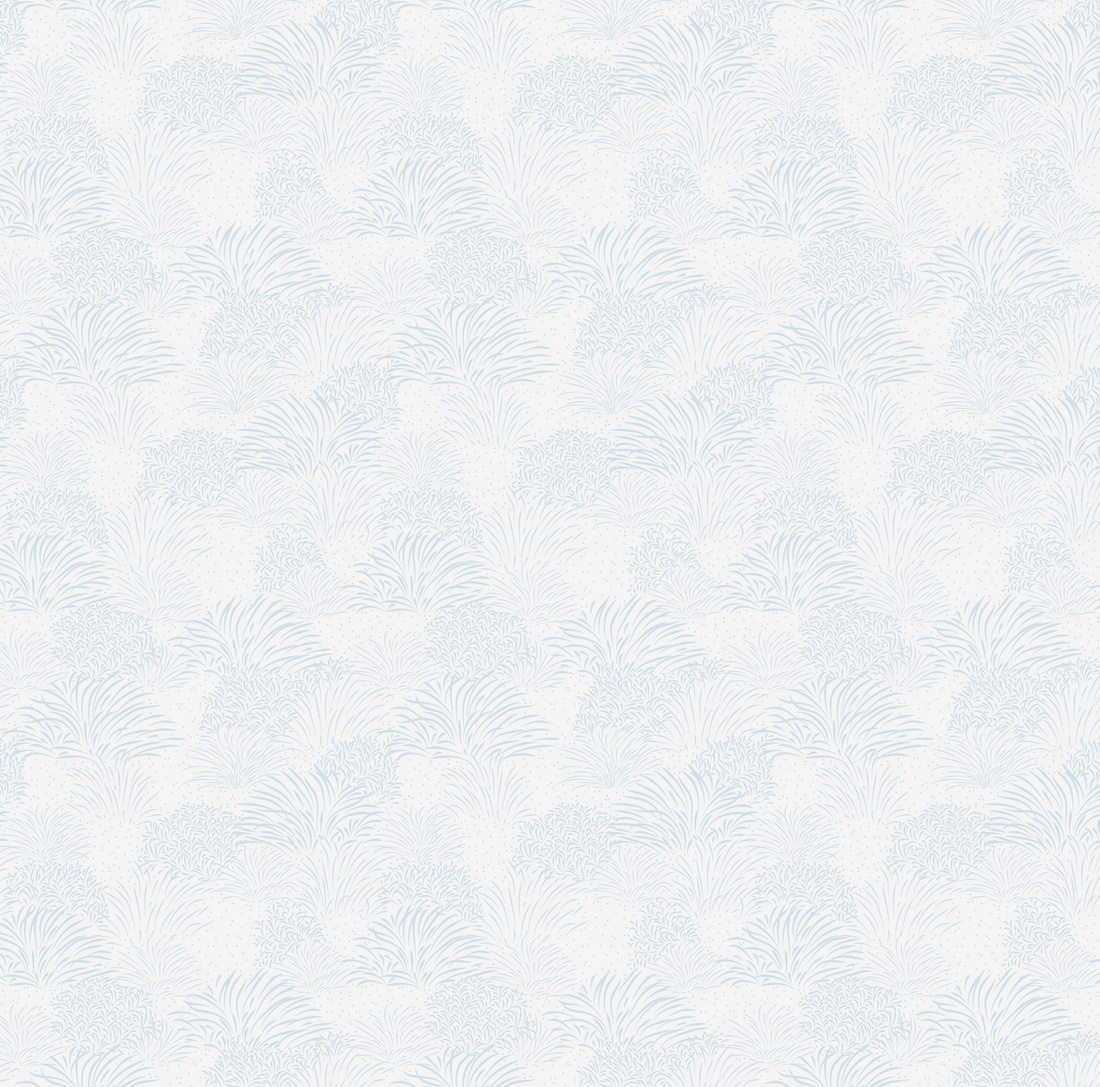 Morrigan Minimalist Wallpaper in Charcoal, White & Light Blue