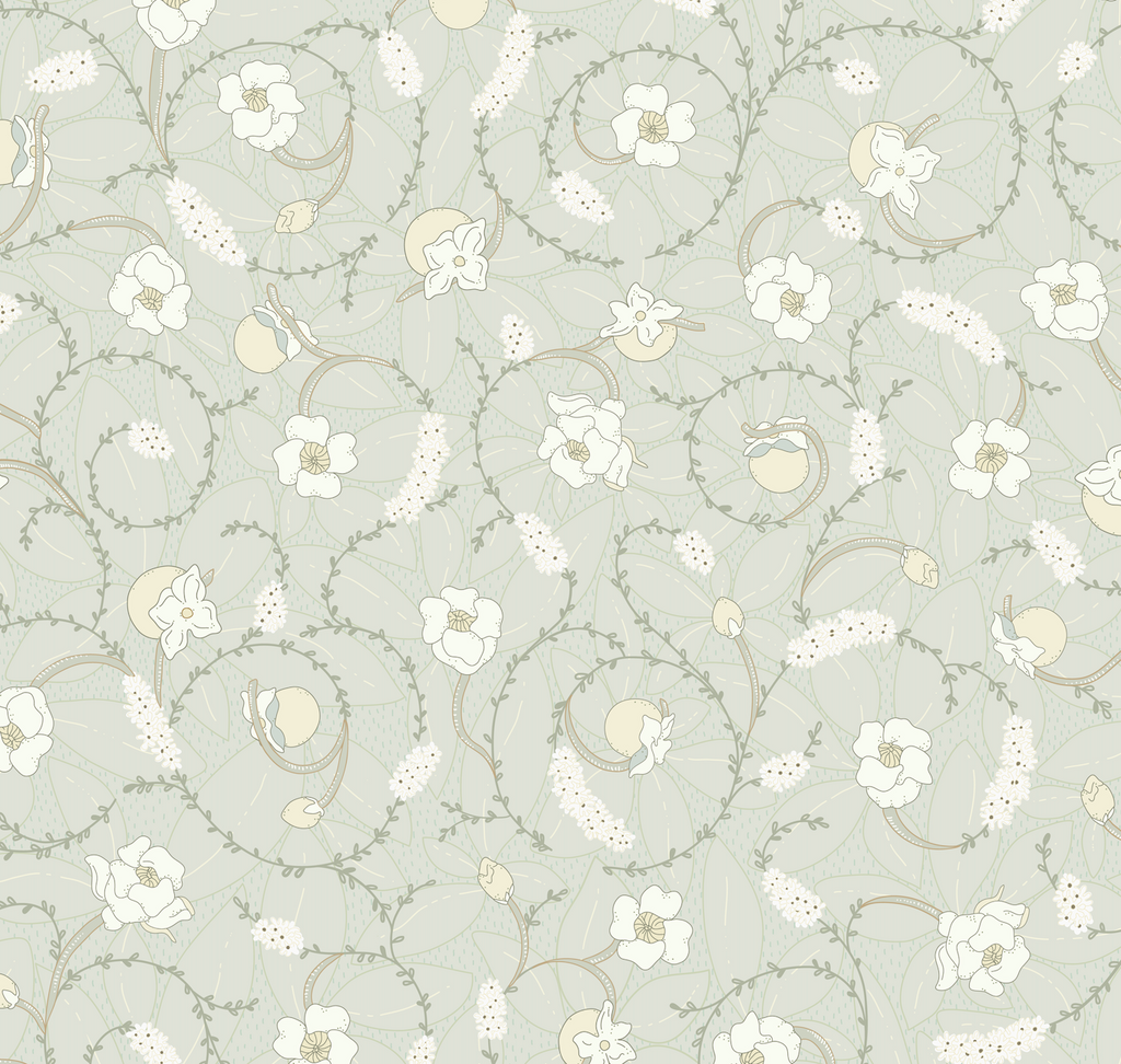 Linnea Removable Peel and Stick Wallpaper by Grateful Artsy Soul