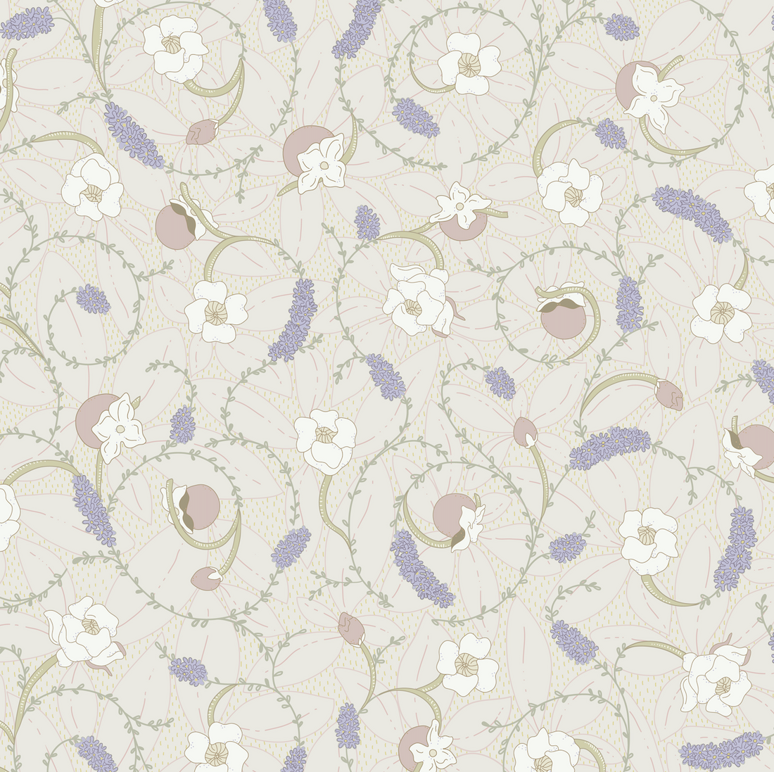Linnea Removable Peel and Stick Wallpaper by Grateful Artsy Soul