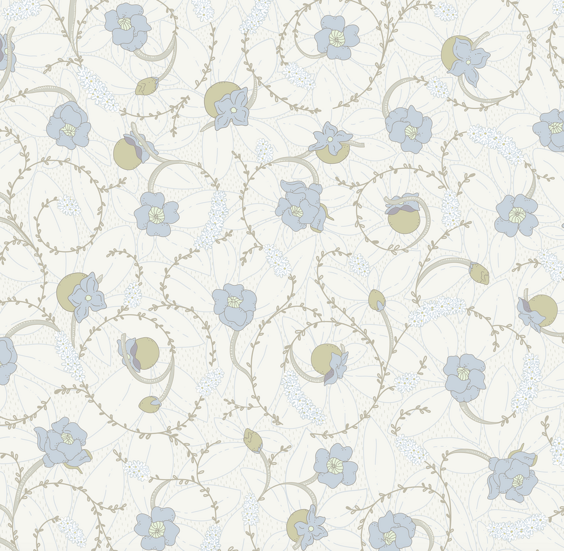 Linnea Removable Peel and Stick Wallpaper by Grateful Artsy Soul