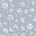 Alina Floral Removable Wallpaper in Dusty Rose and Sage Green