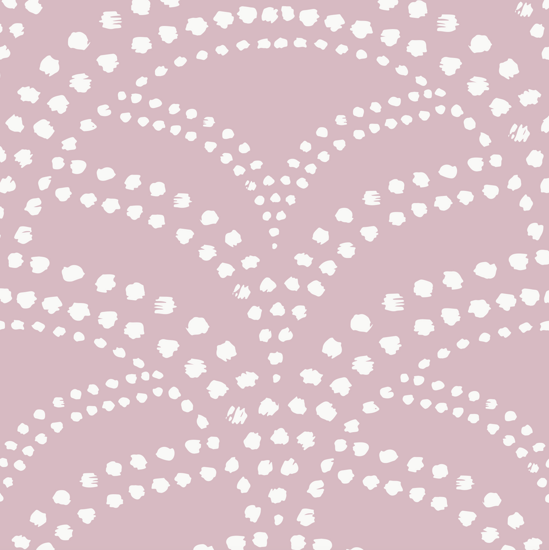 Porter Geometric Mauve and White Removable Wallpaper