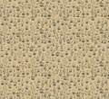 Evelyn Floral Wallpaper in Muted Beige and Green Vintage Style