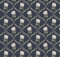 Elise Floral Removable Wallpaper - Navy, Sage & Dusty Pink