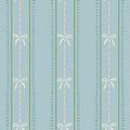 Lena Striped Wallpaper in Pastel Blue, Pink and Cream