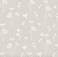 Madison Floral Dusty-Rose and White Removable Wallpaper