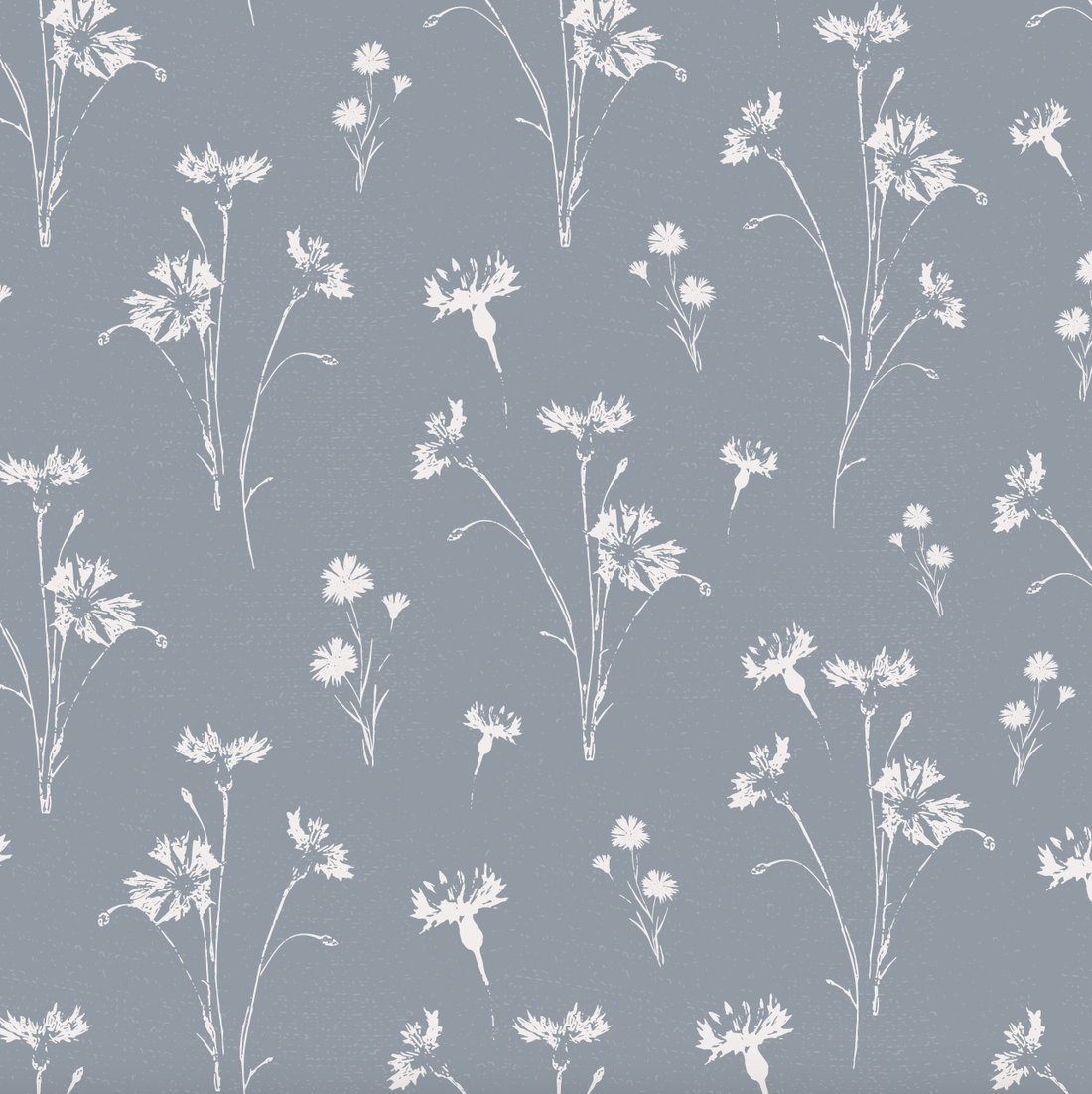 Madison Floral Dusty-Rose and White Removable Wallpaper