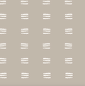 Jasper Geometric Taupe and Off-White Removable Wallpaper