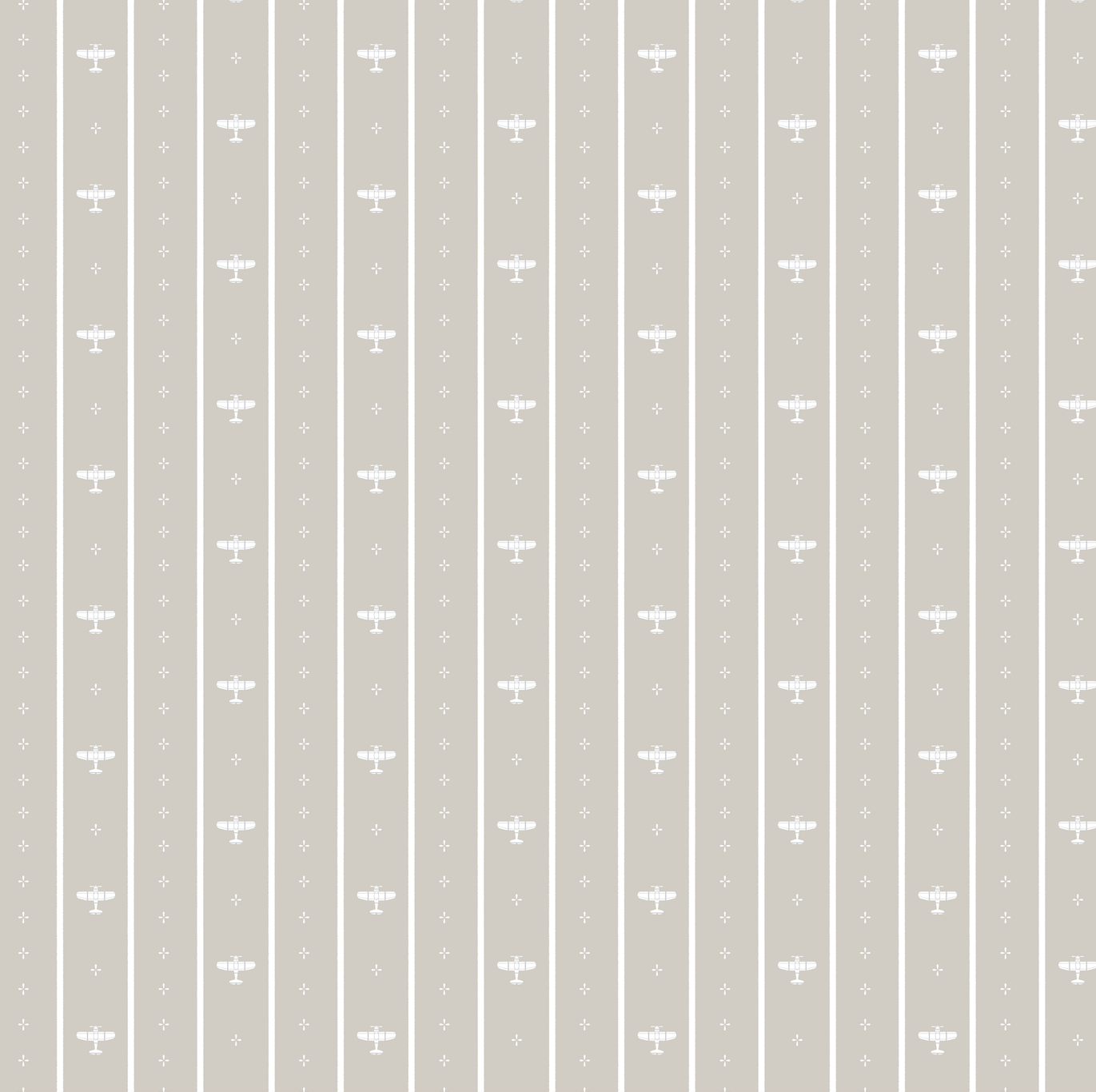 Maverick Striped Wallpaper - Blue & White Nautical Nursery