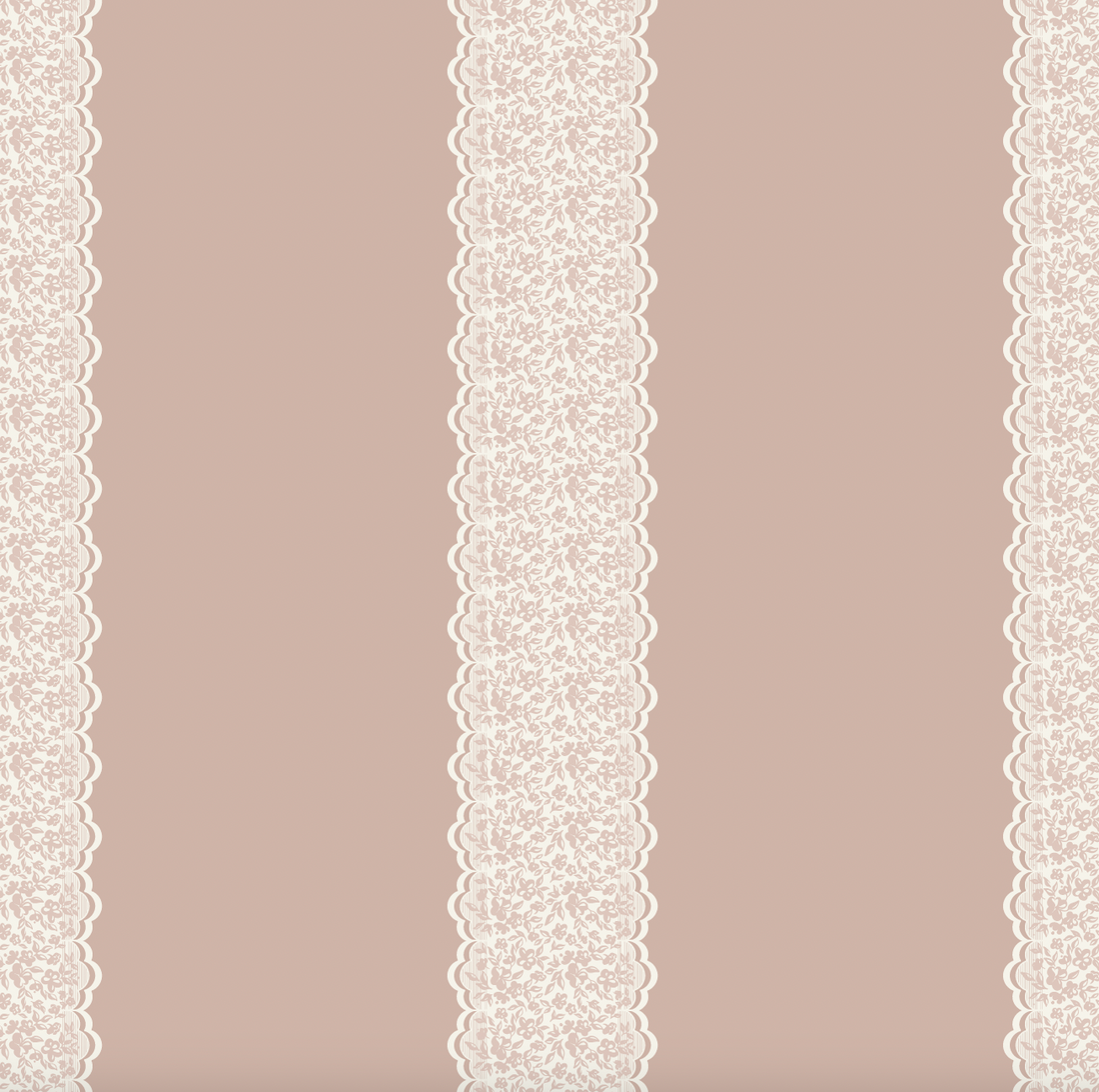 Clara Floral Removable Wallpaper - Vintage Shabby-Chic