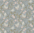 Lilla Floral Wallpaper: Cottagecore Sage-Green Nursery Decor
