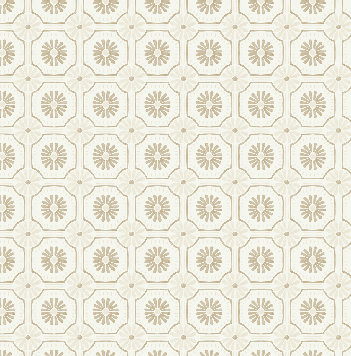 Eliza Geometric Removable Wallpaper for Transitional Decor