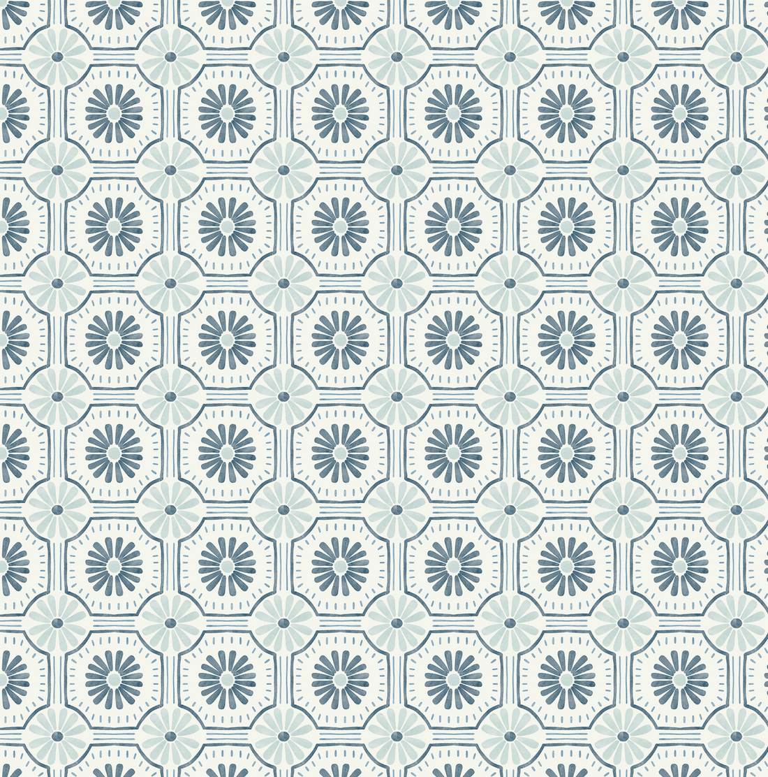 Eliza Geometric Removable Wallpaper for Transitional Decor