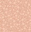 Brea Minimalist Floral Removable Wallpaper - Terracotta & Pink