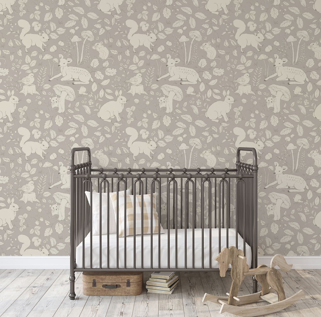 Finch Peel and Stick Removable Wallpaper by Daphne and Sage