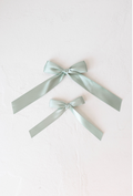 Hair Bow Clip | Satin