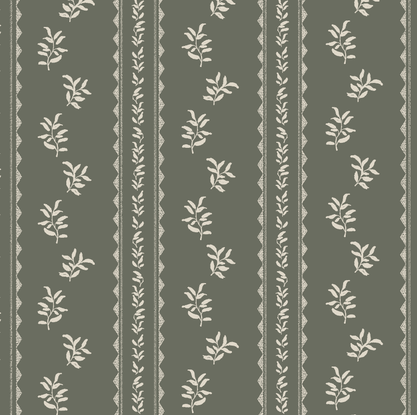 Colleen Geometric Removable Wallpaper in Cream and Grey-Blue