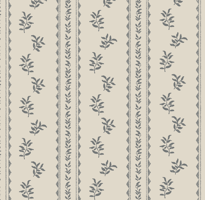 Colleen Geometric Removable Wallpaper in Cream and Grey-Blue