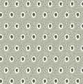 Etienne Wallpaper in Blue-Grey Muted-Sage and Dusty-Rose