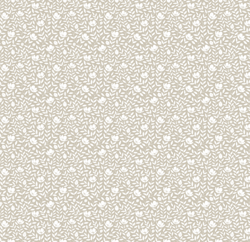 Eliana Floral Wallpaper Sage Green Cottagecore Wall Decor