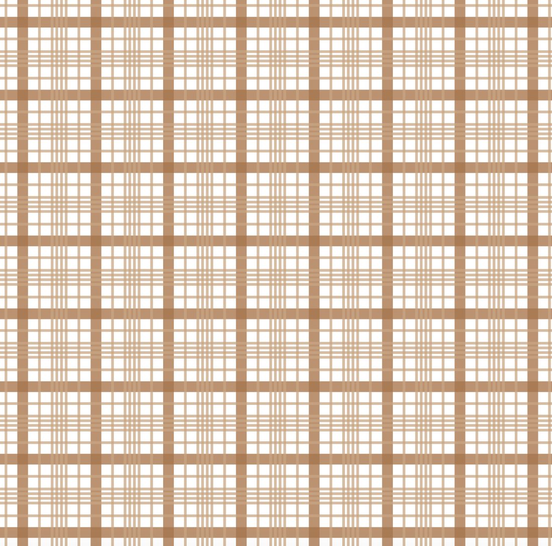 Henry Plaid Removable Wallpaper in White, Sage-Green, and Tan
