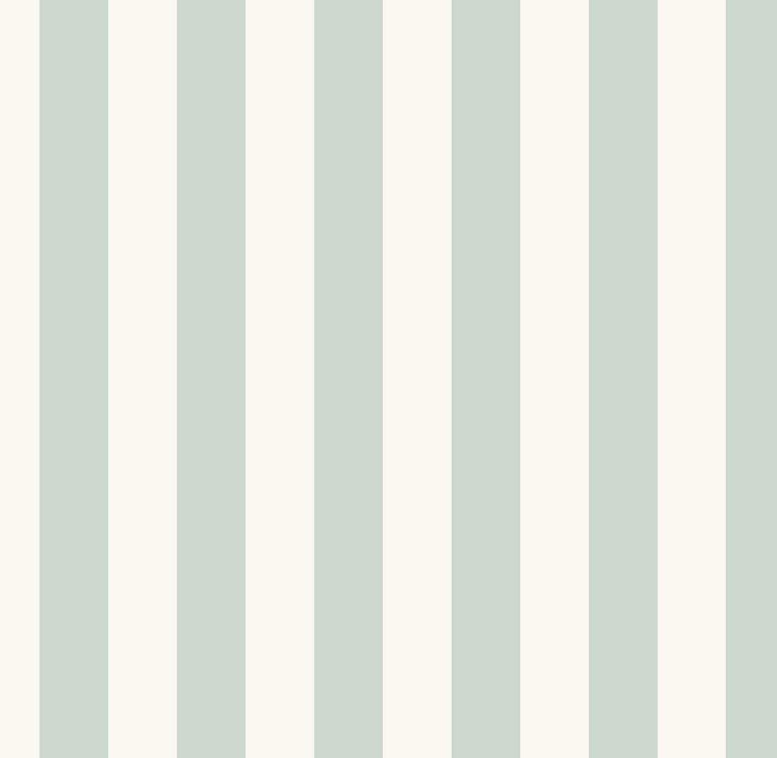 Atlas Striped Removable Wallpaper in Beige and White