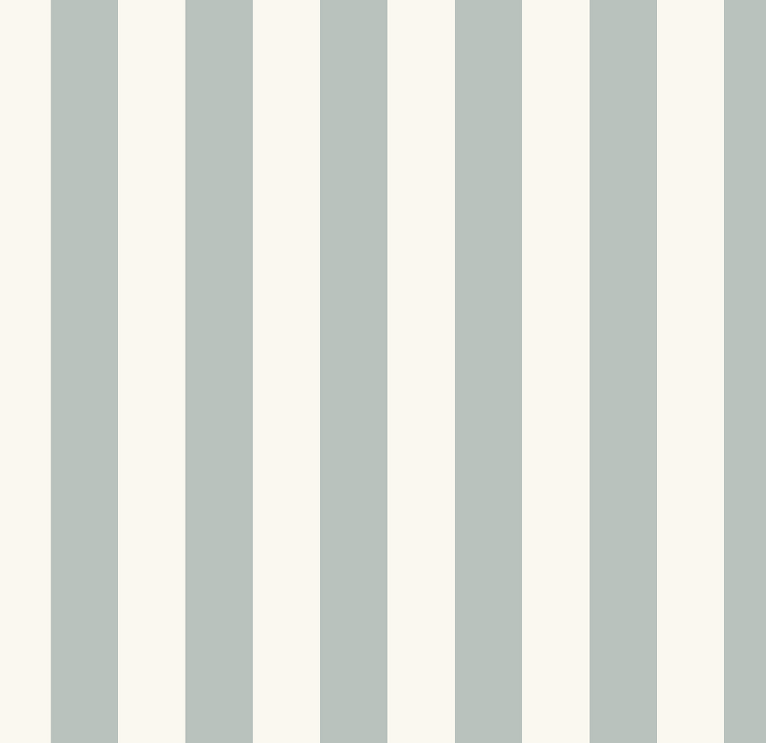 Atlas Striped Removable Wallpaper in Beige and White