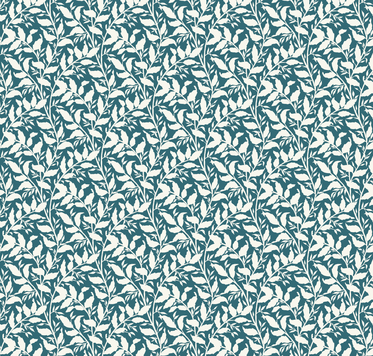 Jess Sage Green and Cream Botanical Floral Removable Wallpaper