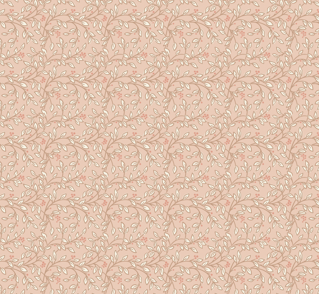 Peyton Floral Wallpaper in Light-Blue and White