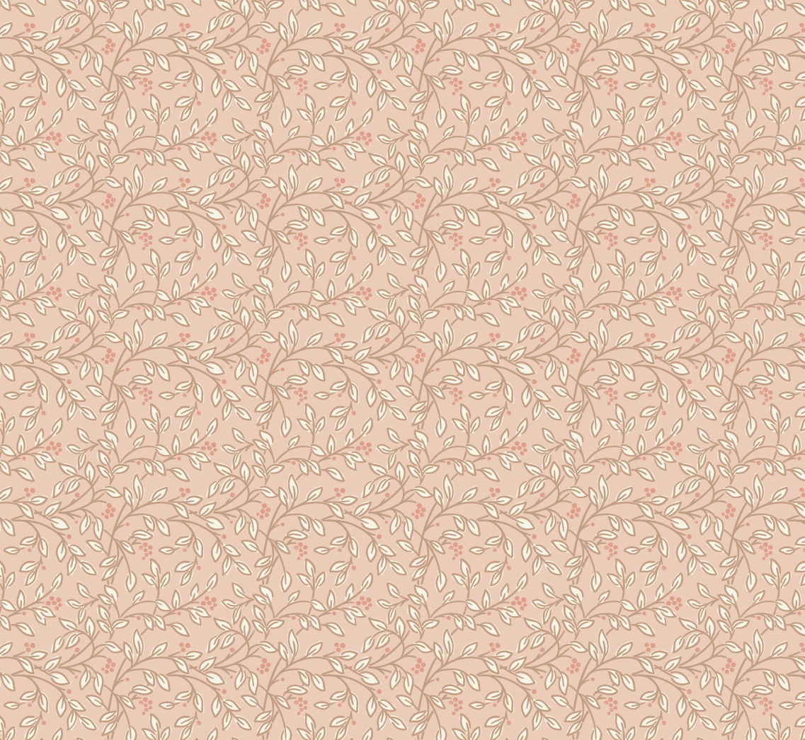 Peyton Floral Wallpaper in Light-Blue and White