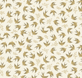Piers Wallpaper in Beige, Sage-Green & White - Bohemian Design