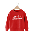 Certified Lover Boy Unisex Pullover - Streetwear Crewneck Sweater