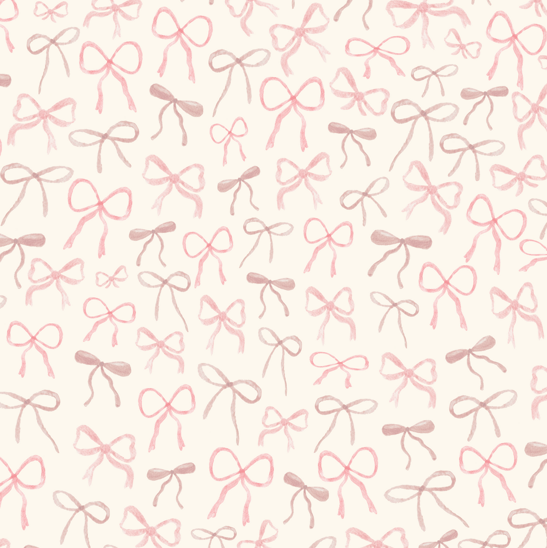 Persephone Whimsical Romantic Wallpaper in Pink and White