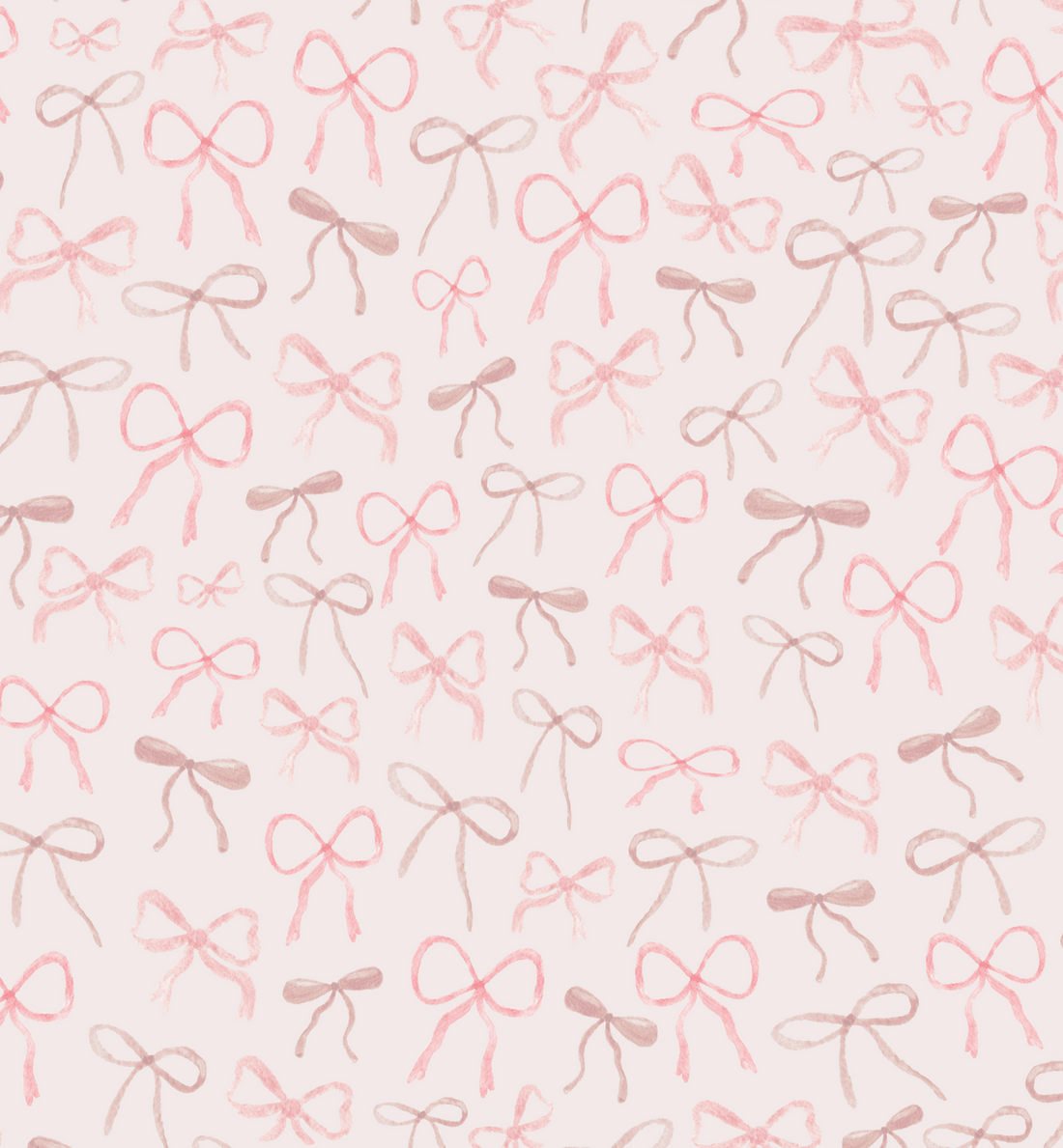 Persephone Whimsical Romantic Wallpaper in Pink and White