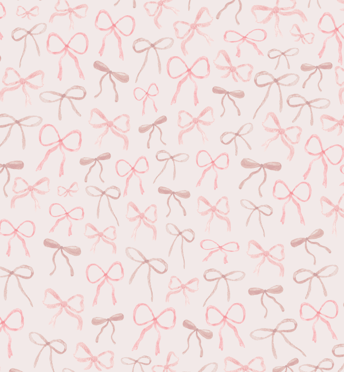 Persephone Whimsical Romantic Wallpaper in Pink and White