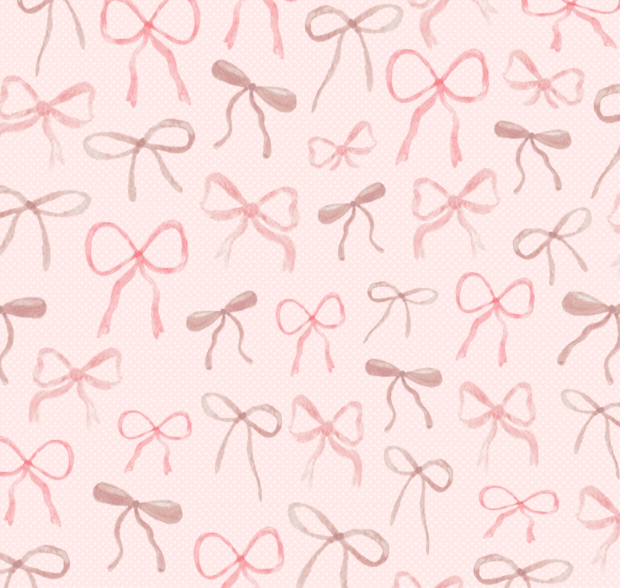 Persephone Whimsical Romantic Wallpaper in Pink and White