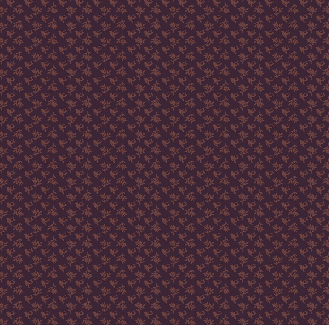 Scout Wallpaper in Brown and Dark Brown Traditional Style