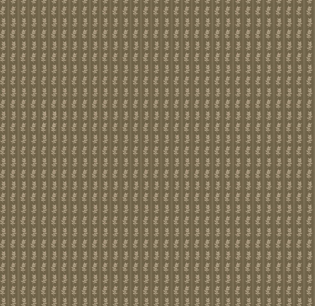 Poet Traditional Removable Wallpaper - Beige & Taupe