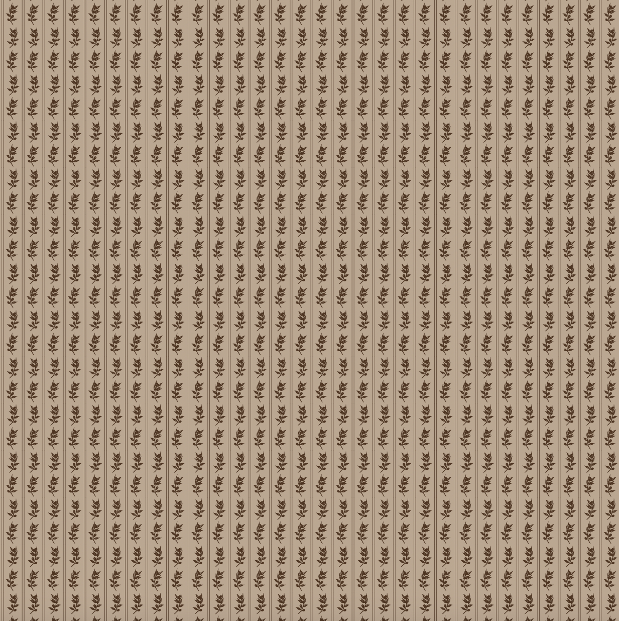 Poet Traditional Removable Wallpaper - Beige & Taupe