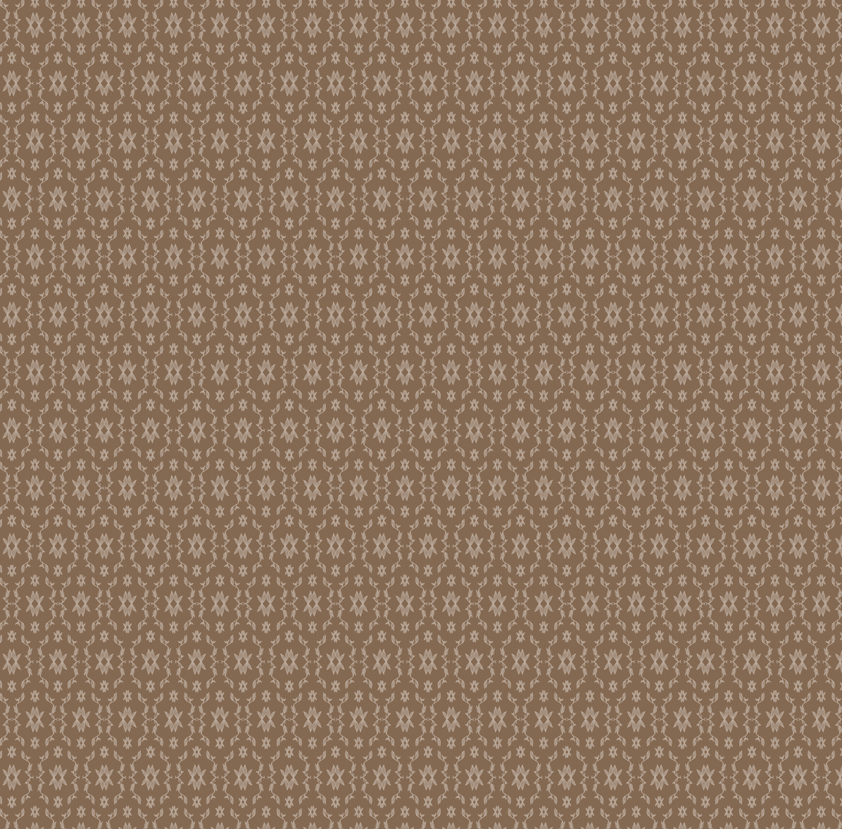 Zara Tan and Brown Geometric Bohemian Wallpaper