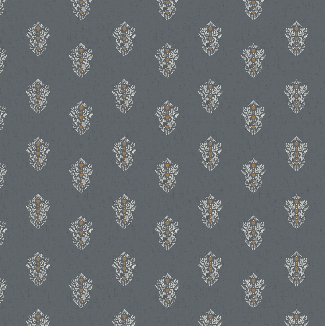 Leonore Minimalist Wallpaper - Green, Grey & White Scandinavian