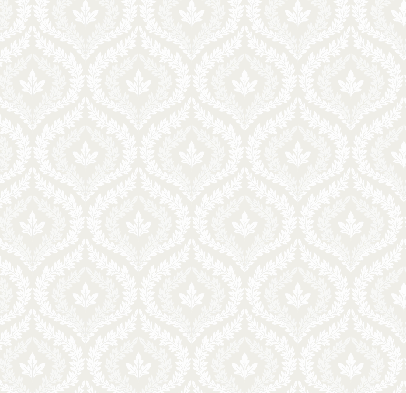 Harrison Geometric Wallpaper - Dark-Green & White Vintage Style