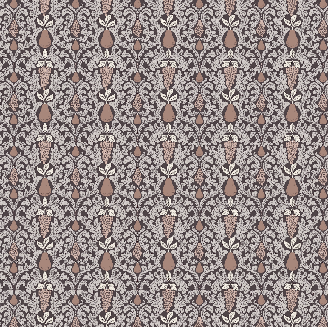 Felipe Botanical Vintage Wallpaper in Olive and Sage Green