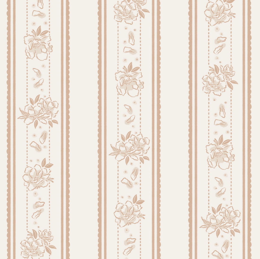 Marigold Removable Peel and Stick Wallpaper by The Beau Studio