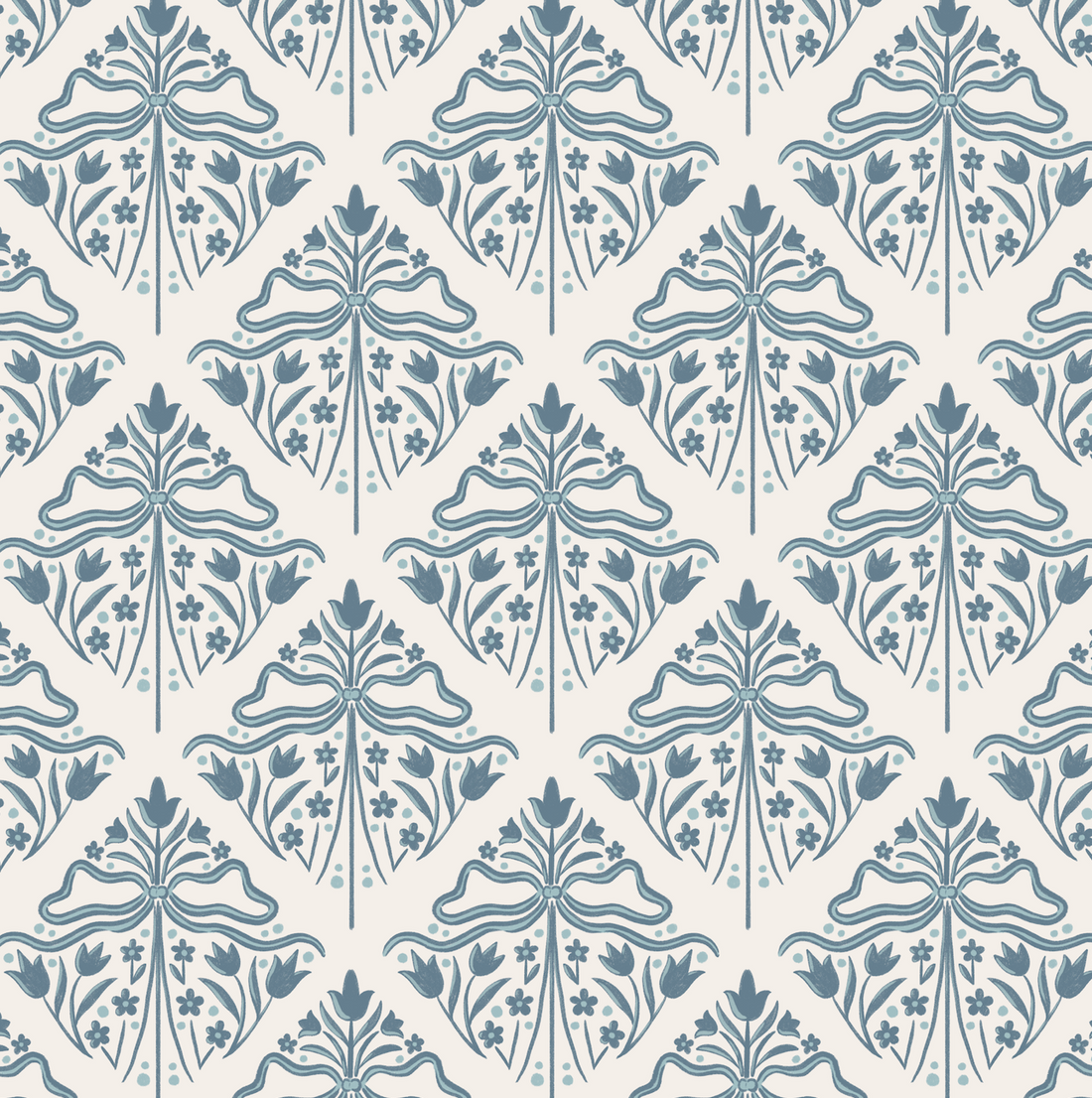 Dixie Removable Peel and Stick Wallpaper by The Beau Studio